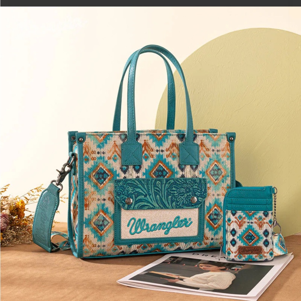 Brand new Wrangler bags with matching wallet